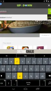Cristiano Ronaldo Official Keyboard скриншот 1