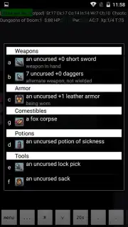 UnNetHack скриншот 5