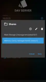 WebDav Server скриншот 2