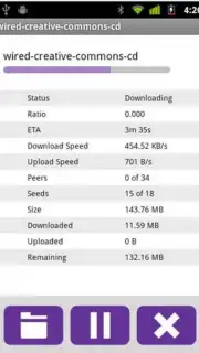 BitTorrent Remote скриншот 2