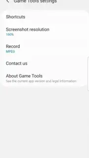 Samsung Game Tools скриншот 2