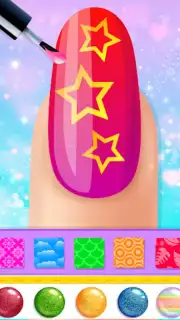 Nail Salon Game Girls Nail art скриншот 7
