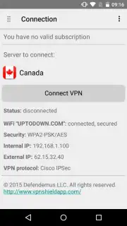 VPN Shield скриншот 3