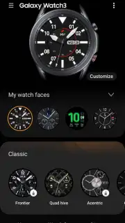 Galaxy Wearable (Samsung Gear) скриншот 4