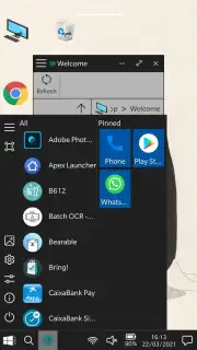 Win-X Launcher (No Ads) скриншот 2