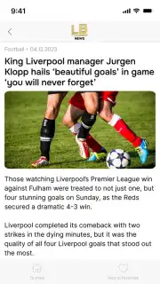 Linebet News скриншот 4