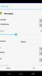 Settings App скриншот 5