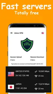 Unive VPN - VPN Free, Fast & Secure скриншот 5