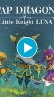 Tap Dragon: Little Knight Luna скриншот 1