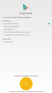 Google Installer скриншот 2