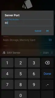 WebDav Server скриншот 3