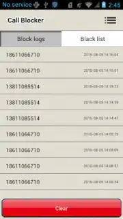 Call Blocker скриншот 5