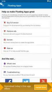 Floating Apps скриншот 17