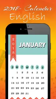 2018 Calendar скриншот 3