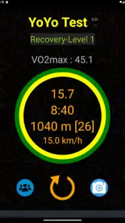 Yo-Yo Test скриншот 11