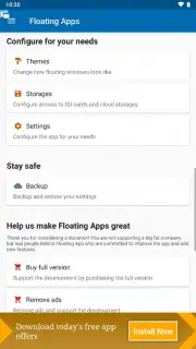Floating Apps скриншот 19