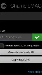 ChameleMAC скриншот 5