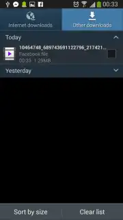 Fast Facebook Video Downloader скриншот 2