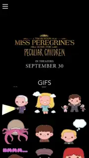 Miss Peregrine's Keyboard скриншот 3