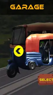 Autorickshaw Tuktuk Hill Drive скриншот 2