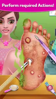 ASMR Salon: Foot Care Makeup скриншот 3