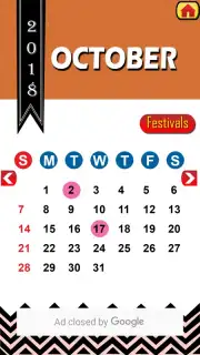 2018 Calendar скриншот 10
