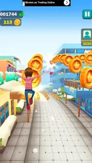 Subway Princess Runner скриншот 2