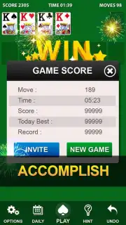 Solitaire Lite скриншот 2