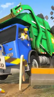 Offroad Truck Simulator - Garbage Truck Game скриншот 8