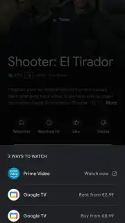 Google TV скриншот 5