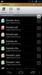 ThinkFree Office Mobile Viewer скриншот 1