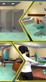 Scary Doctor 3D Pranks Fun скриншот 1