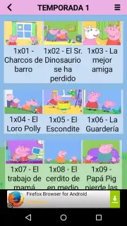 Vídeos Peppa Pig скриншот 5