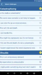 Cognitive Diary CBT Self-Help скриншот 13