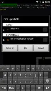 UnNetHack скриншот 2