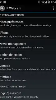 IP Webcam скриншот 1