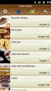 Cake recipes скриншот 4