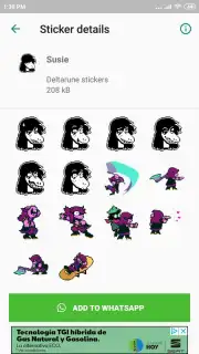 Undertale & Deltarune Stickers for WhatsApp скриншот 7