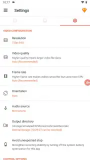 AZ Screen Recorder скриншот 1