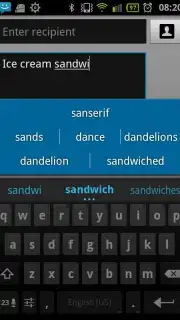 Ice Cream Sandwich Keyboard скриншот 2