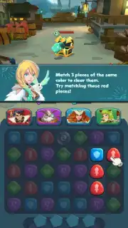 Valiant Tales: Puzzle RPG скриншот 10