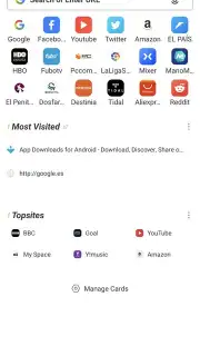 UC Browser скриншот 7