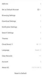 UC Browser скриншот 9