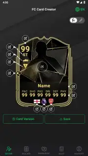 FUT 26 Card Creator скриншот 1