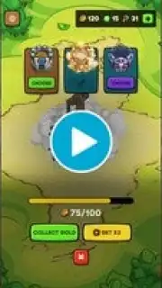 Apexlands- idle tower defense скриншот 1