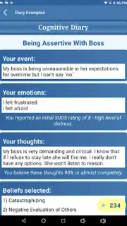 Cognitive Diary CBT Self-Help скриншот 11