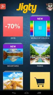 Jigty Jigsaw Puzzles скриншот 2
