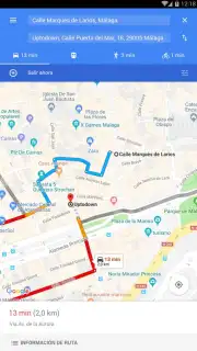 Google Maps Go скриншот 6