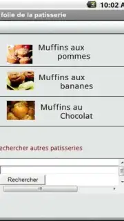Recettes patisseries скриншот 3