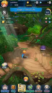 Idle Heroes of Light скриншот 1